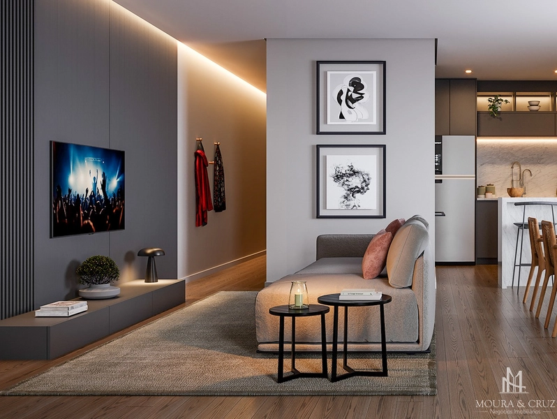 Apartamento 2 quartos no centro de Gramado: 6ª foto da galeria de imagens do imóvel