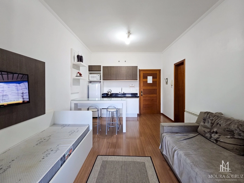 Apartamento 1 quarto mobiliado no Centro de Gramado: 3ª foto da galeria de imagens do imóvel