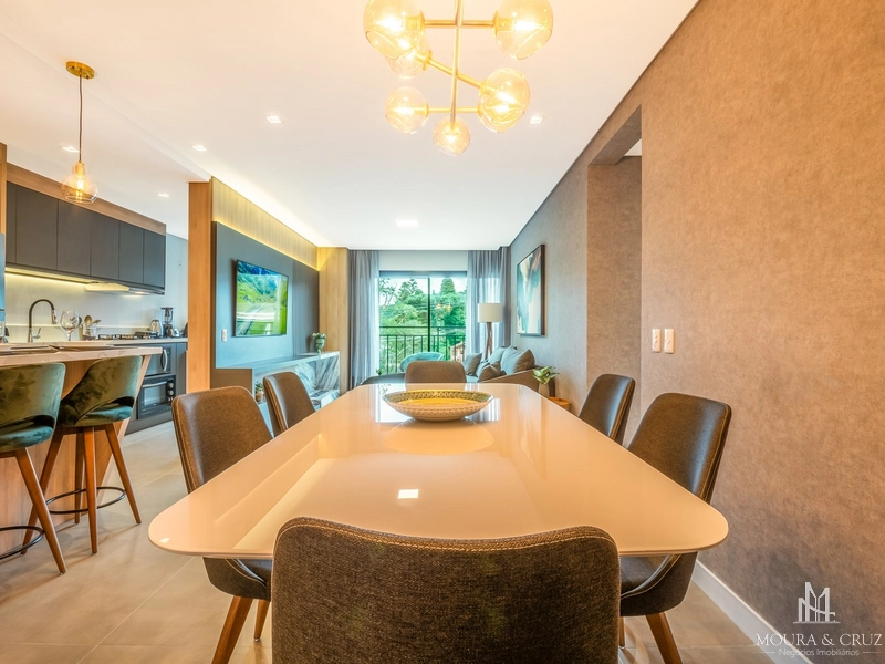Apartamento 2 quartos mobiliado em Gramado: 2ª foto da galeria de imagens do imóvel