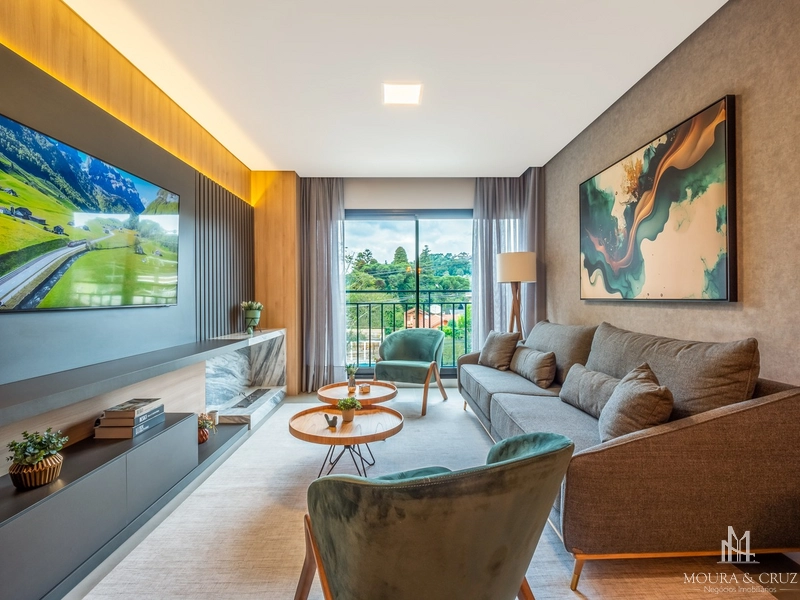 Apartamento 2 quartos mobiliado em Gramado: 7ª foto da galeria de imagens do imóvel