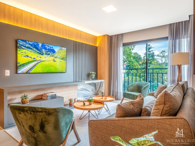 Apartamento 2 quartos mobiliado em Gramado: 1ª foto da galeria de imagens do imóvel