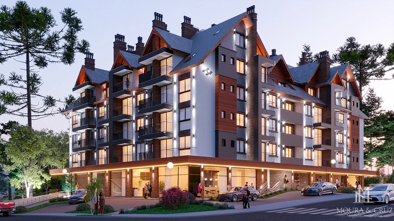 Apartamento 2 quartos em Gramado: 6ª foto da galeria de imagens do imóvel