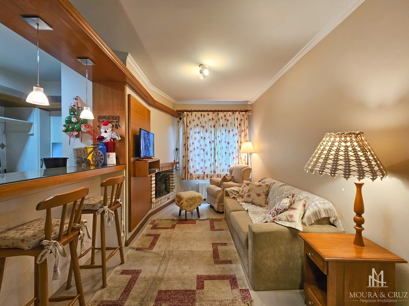 Apartamento 2 quartos mobiliado no Planalto em Gramado: 1ª foto da galeria de imagens do imóvel