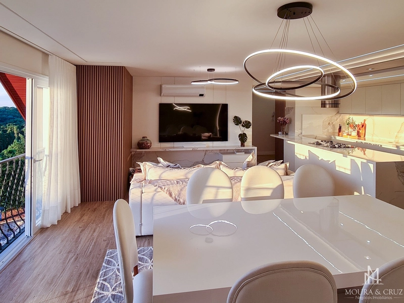 Apartamento Cobertura 2 quartos mobiliado em Gramado: 2ª foto da galeria de imagens do imóvel