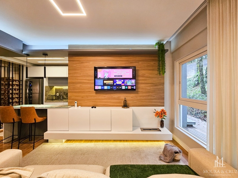Apartamento 2 quartos mobiliado no Lagos do Bosque em Gramado: 2ª foto da galeria de imagens do imóvel