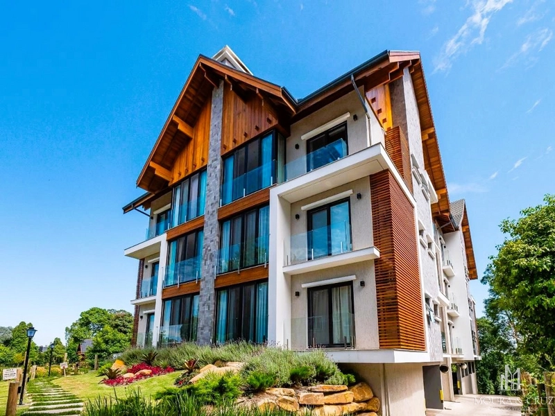 Apartamento 2 quartos mobiliado no Bavária em Gramado: 1ª foto da galeria de imagens do imóvel