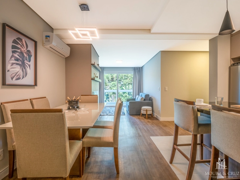 Apartamento 2 quartos mobiliado em Canela: 2ª foto da galeria de imagens do imóvel