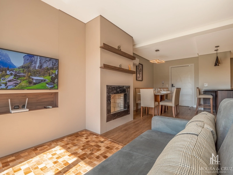 Apartamento 2 quartos mobiliado em Canela: 6ª foto da galeria de imagens do imóvel