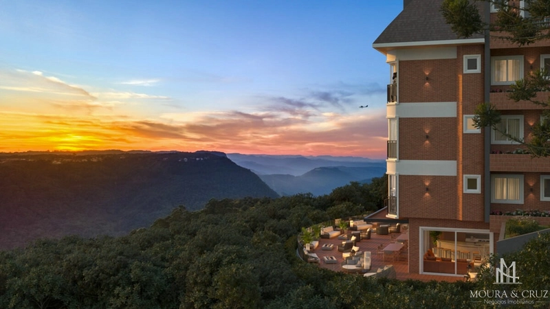 Apartamento com 1 quarto em Gramado: 1ª foto da galeria de imagens do imóvel