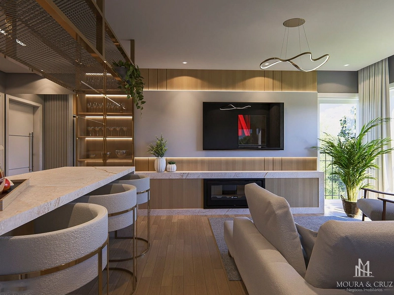 Apartamento 1 quarto em Gramado: 2ª foto da galeria de imagens do imóvel