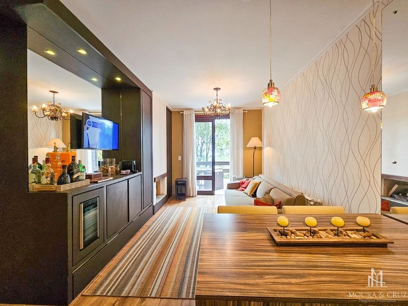 Apartamento 1 quarto mobiliado no Knorr Ville em Gramado: 1ª foto da galeria de imagens do imóvel