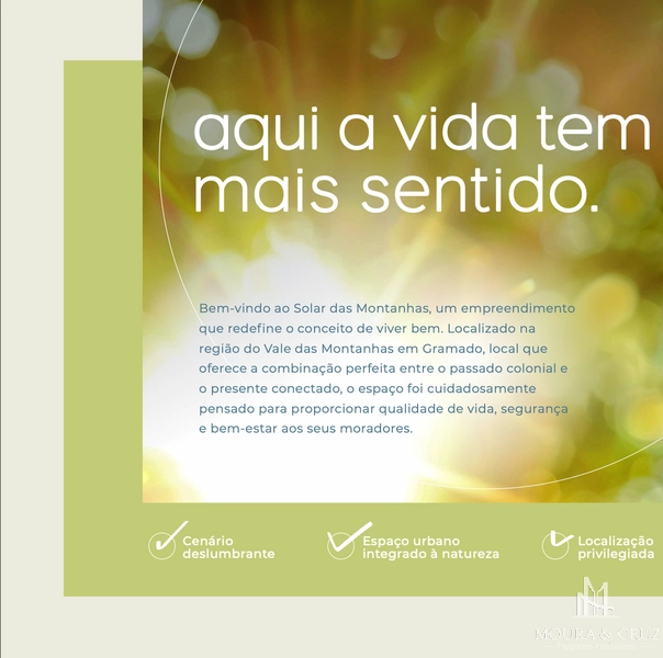 Terreno na Várzea em Gramado: 2ª foto da galeria de imagens do imóvel