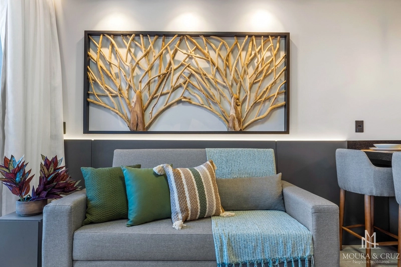 Apartamento 1 quarto mobiliado no Centro de Canela: 4ª foto da galeria de imagens do imóvel