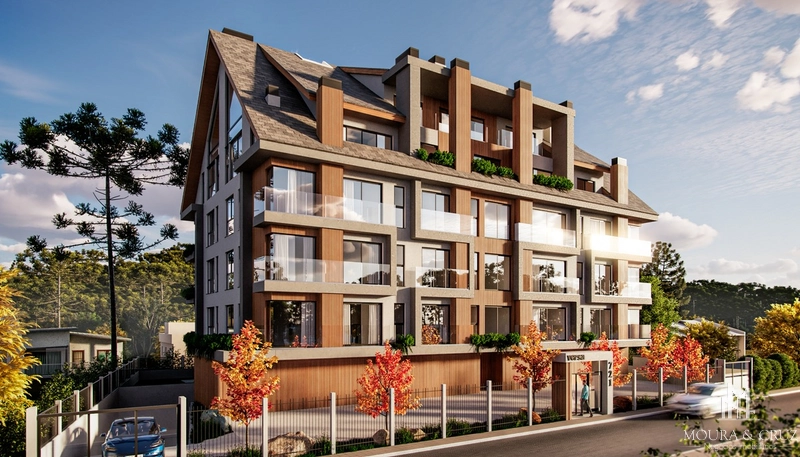 Apartamento cobertura duplex 4 quartos em Gramado: 2ª foto da galeria de imagens do imóvel