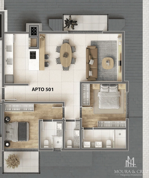 Apartamento Cobertura 2 quartos no Centro de Canela: 13ª foto da galeria de imagens do imóvel