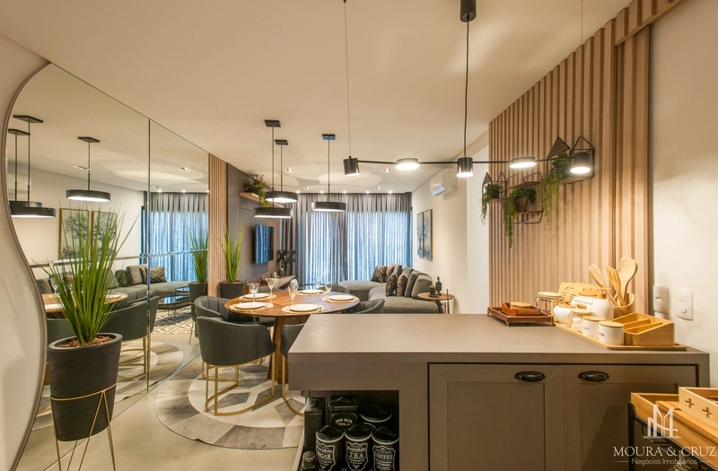 Apartamento mobiliado com 2 quartos no Bavária em Gramado: 3ª foto da galeria de imagens do imóvel