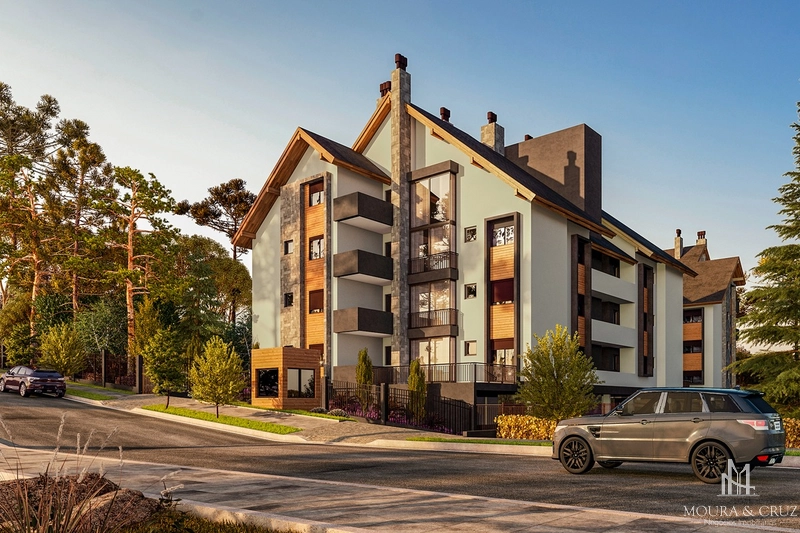 Apartamento 2 quartos no Centro de Gramado: 2ª foto da galeria de imagens do imóvel