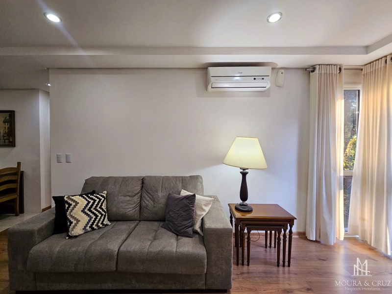 Apartamento 1 quarto mobiliado em Gramado: 2ª foto da galeria de imagens do imóvel