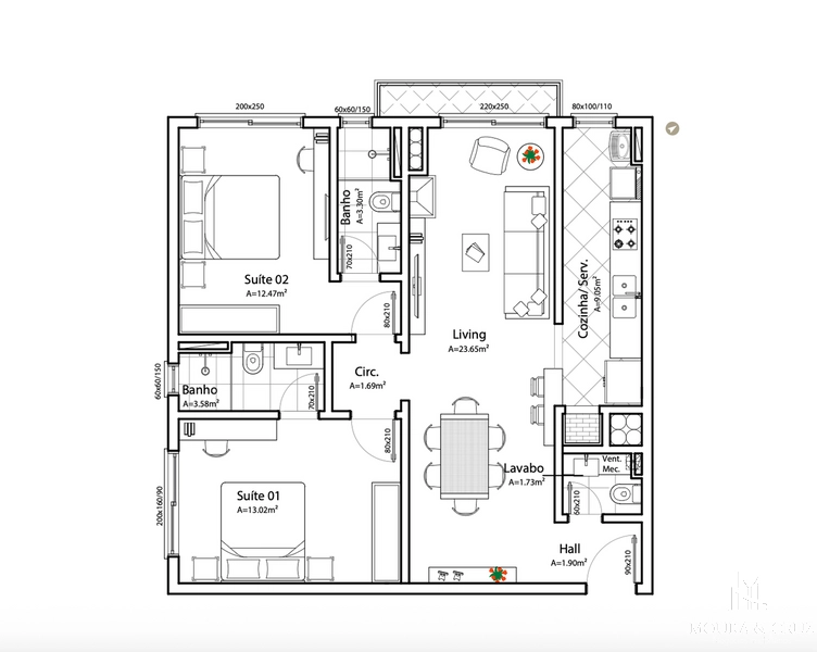 Apartamento 2 quartos no Centro de Canela: 14ª foto da galeria de imagens do imóvel