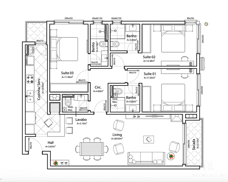 Apartamento 3 quartos no Centro de Canela: 14ª foto da galeria de imagens do imóvel