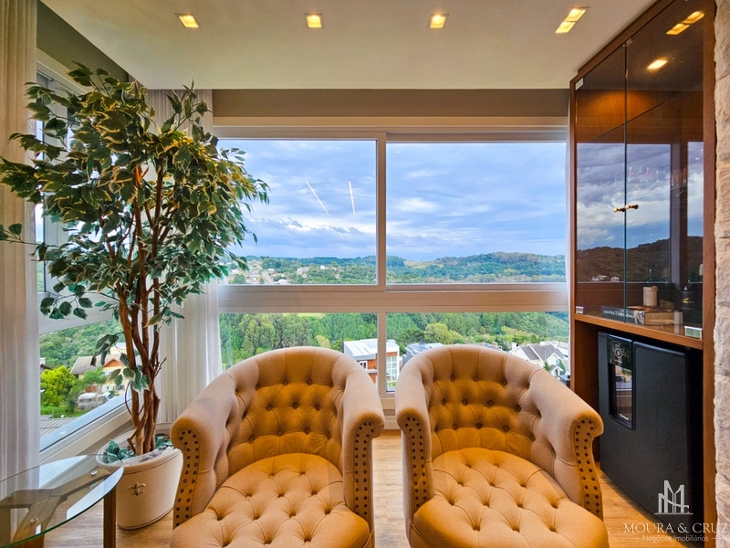 Apartamento 2 quartos mobiliado em Gramado: 2ª foto da galeria de imagens do imóvel