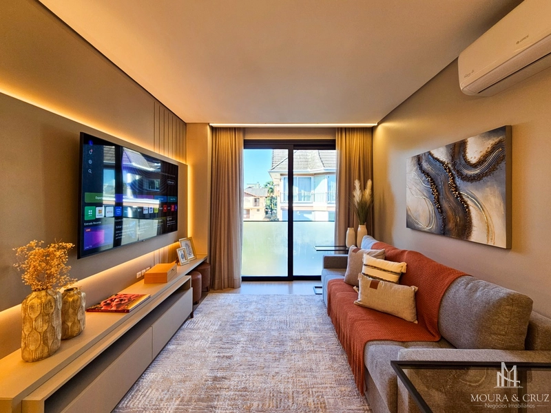Apartamento 2 quartos mobiliado no Centro de Gramado: 3ª foto da galeria de imagens do imóvel