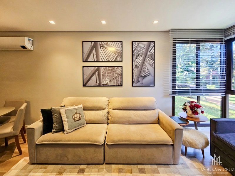 Apartamento 2 quartos mobiliado no Bavária em Gramado: 4ª foto da galeria de imagens do imóvel
