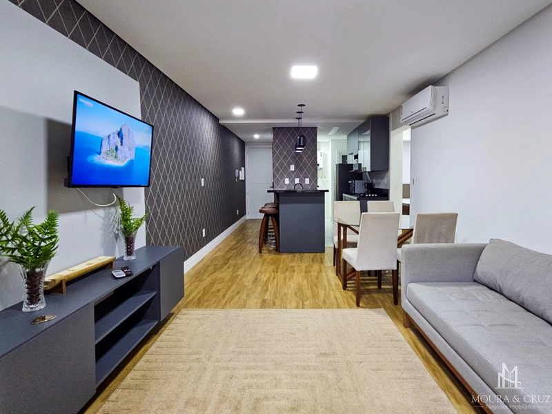 Apartamento mobiliado 2 quartos no Planalto em Gramado: 2ª foto da galeria de imagens do imóvel