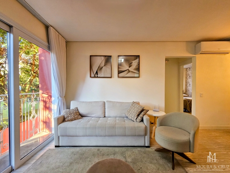 Apartamento mobiliado 2 quartos no Centro de Gramado: 2ª foto da galeria de imagens do imóvel