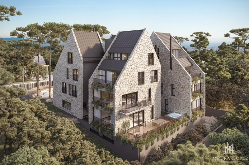 Apartamento Garden 3 quartos no Bavária em Gramado: 1ª foto da galeria de imagens do imóvel