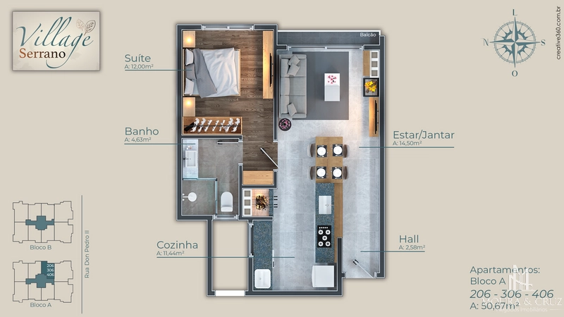 Apartamento 1 quarto no Centro de Canela: 10ª foto da galeria de imagens do imóvel