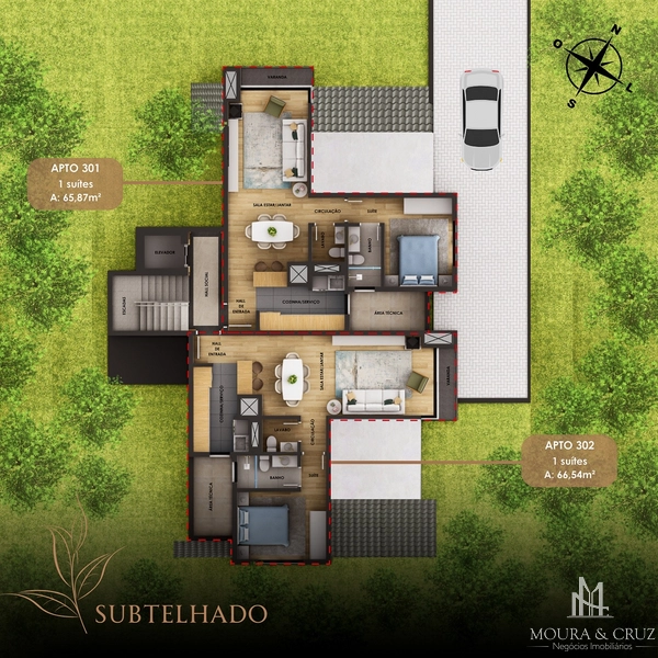 Apartamento 1 quarto em Gramado: 11ª foto da galeria de imagens do imóvel