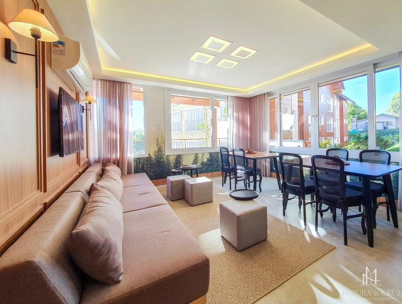 Apartamento 2 quartos mobiliado em Gramado: 15ª foto da galeria de imagens do imóvel