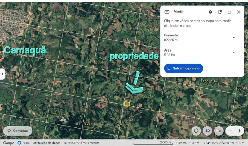 ÁREA RURAL A VENDA: 3ª foto da galeria de imagens do imóvel