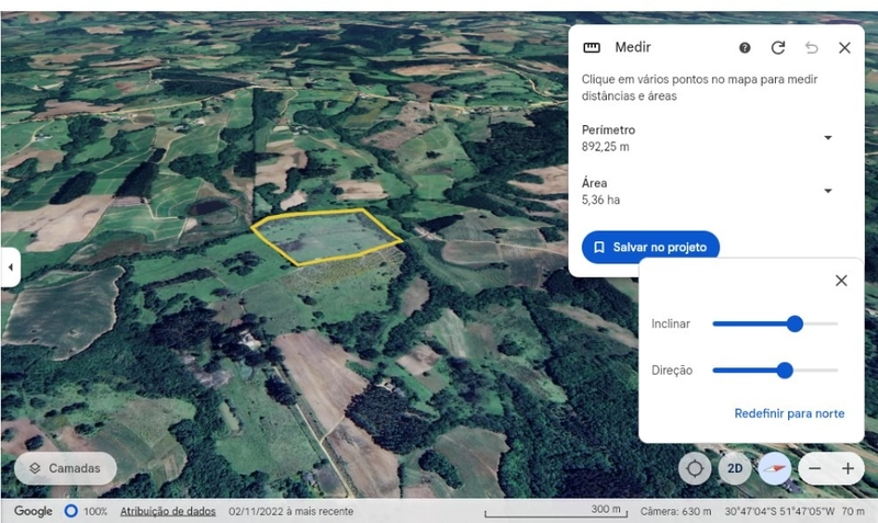 ÁREA RURAL A VENDA: 2ª foto da galeria de imagens do imóvel