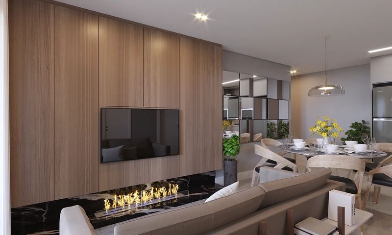 Apartamento em Construção na Cachoeira - Florianópolis: 3ª foto da galeria de imagens do imóvel