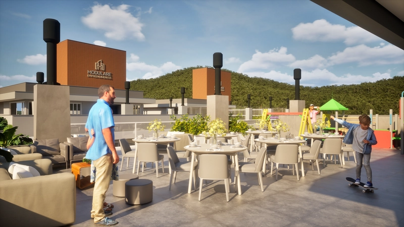 Apartamento em Construção na Cachoeira - Florianópolis: 22ª foto da galeria de imagens do imóvel