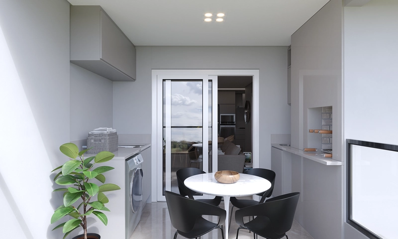 Apartamento em Construção na Cachoeira - Florianópolis: 4ª foto da galeria de imagens do imóvel