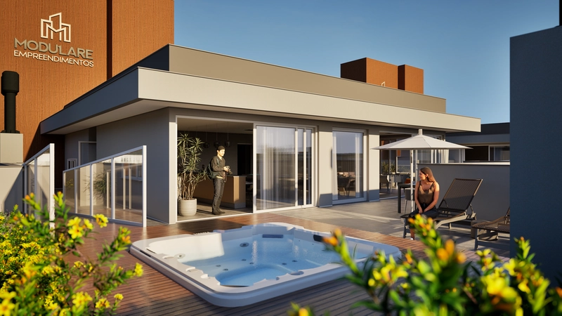 Apartamento em Construção na Cachoeira - Florianópolis: 21ª foto da galeria de imagens do imóvel