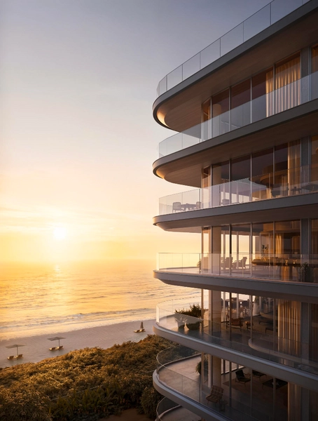 Apartamento 3 ou 4 suítes com 4 vagas de garagem frente-mar em Jurerê: 2ª foto da galeria de imagens do imóvel