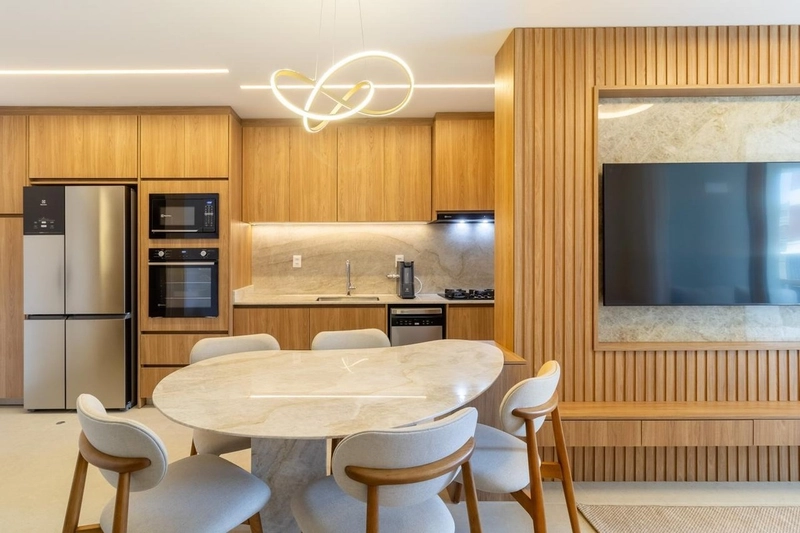 Apartamento 3 suítes mobiliado com 2 vagas de garagem: 1ª foto da galeria de imagens do imóvel