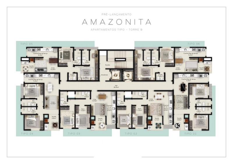 APARTAMENTO COM ACABAMENTOS DE PRIMEIRA: 20ª foto da galeria de imagens do imóvel