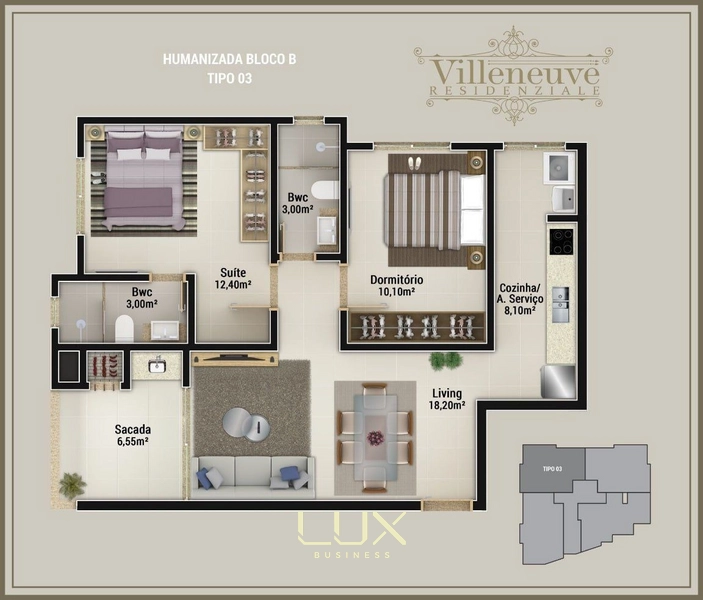 VILLENEUVE RESIDENZIALE: 34ª foto da galeria de imagens do imóvel