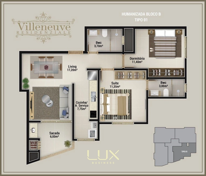 VILLENEUVE RESIDENZIALE: 33ª foto da galeria de imagens do imóvel