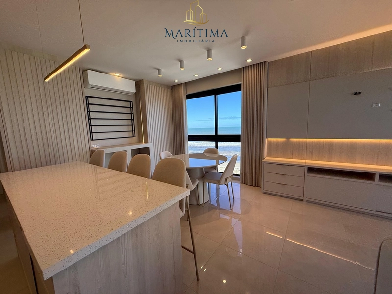 Apartamento pé na areia, mobiliado, vista mar de todos os cômodos!: 14ª foto da galeria de imagens do imóvel