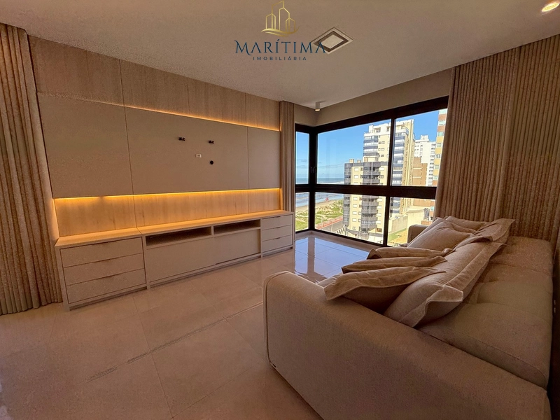 Apartamento pé na areia, mobiliado, vista mar de todos os cômodos!: 5ª foto da galeria de imagens do imóvel
