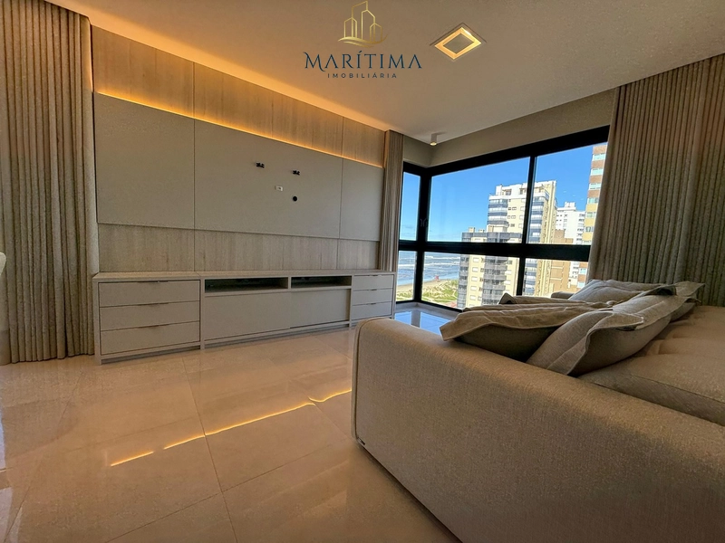 Apartamento pé na areia, mobiliado, vista mar de todos os cômodos!: 4ª foto da galeria de imagens do imóvel