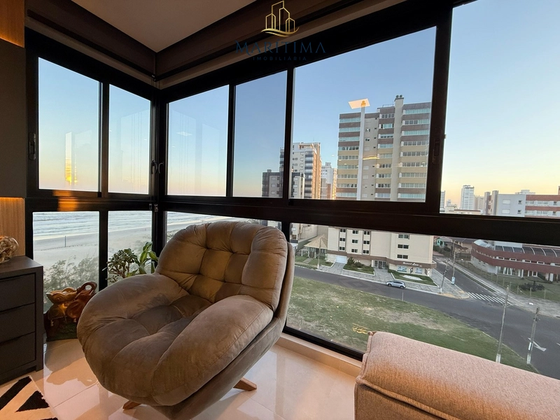 Vista para o mar de todo o apartamento, mobiliado, 02 quartos!: 5ª foto da galeria de imagens do imóvel