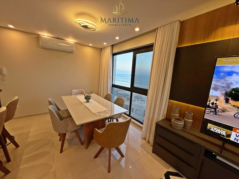 Vista para o mar de todo o apartamento, mobiliado, 02 quartos!: 13ª foto da galeria de imagens do imóvel