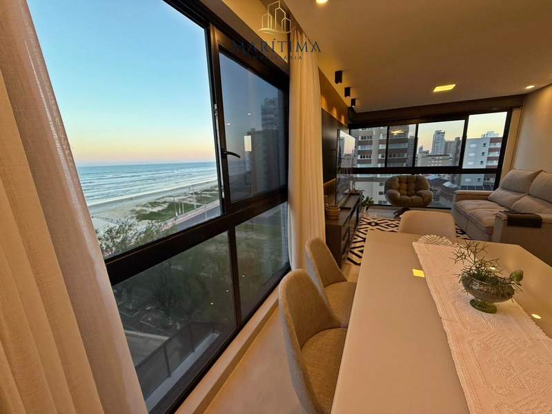 Vista para o mar de todo o apartamento, mobiliado, 02 quartos!: 7ª foto da galeria de imagens do imóvel